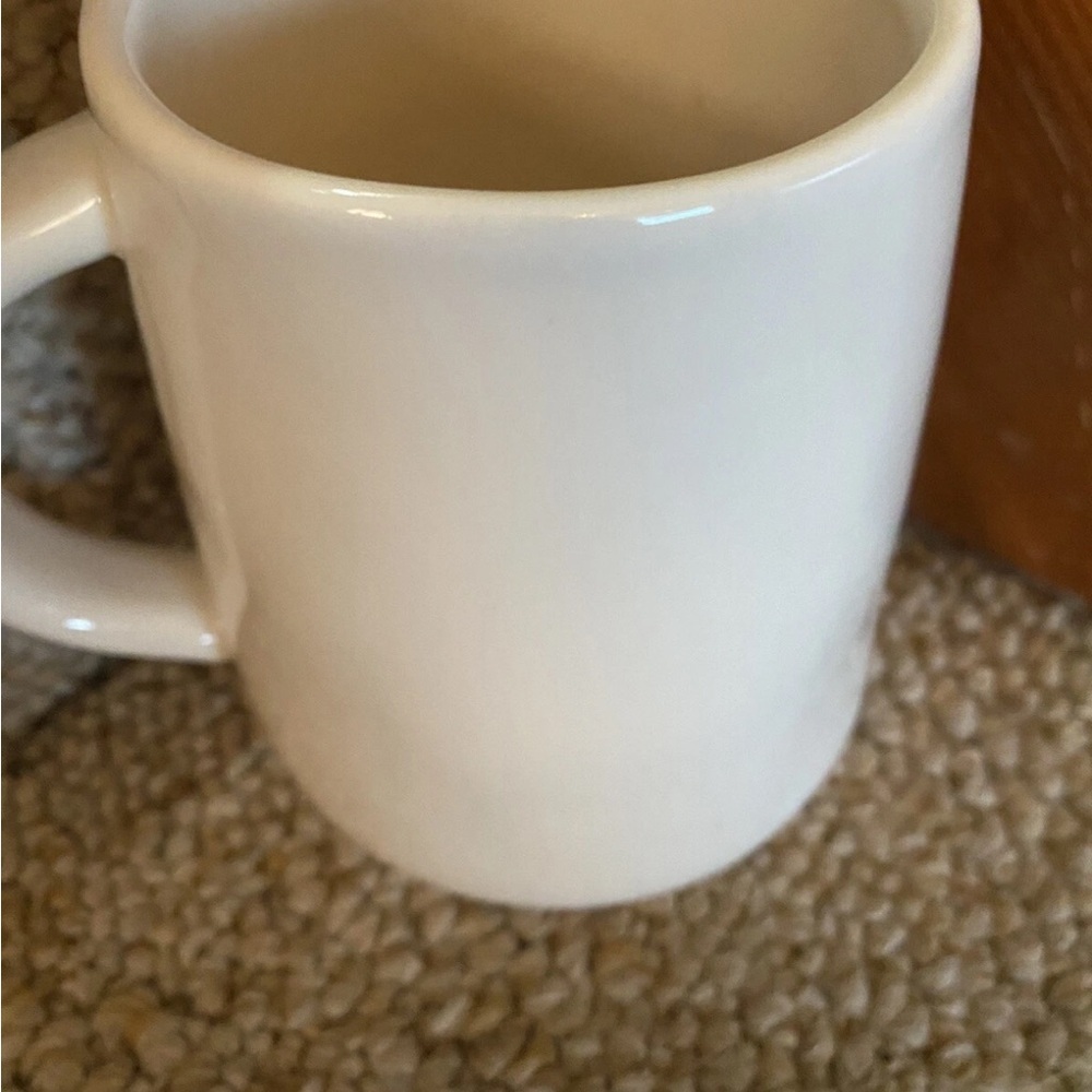 Rae Dunn Magenta “Gather” White Ceramic Mug with Easter Design - Picture 7 of 11